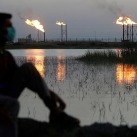 Camp petrolífer de Nahr Bin Umar, Irak / Reuters