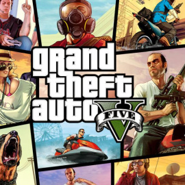Portada del videojuego GTA.