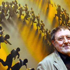 El pintor valenciano, Juan Genovés. / ARCHIVO