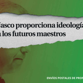 Papeleta de Vox para las Elecciones del 12-J en Euskadi.