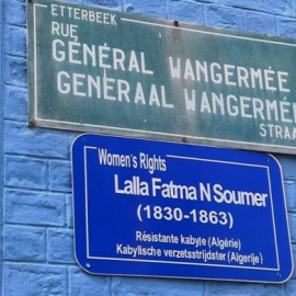 Nuevas placas en las calles de Bruselas / EFE