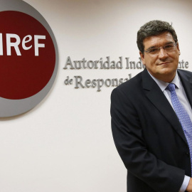  Imagen del ministro José Luis Escrivá cuando era el presidente de la Autoridad Independiente de Responsabilidad Fiscal (AIReF).
