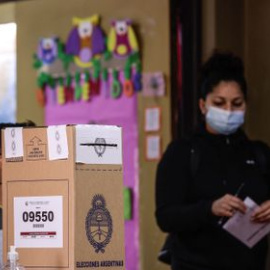 Elecciones primarias legislativas en Buenos Aires (Argentina), el pasado 12 de septiembre.
JUAN IGNACIO RONCORONI (EFE)