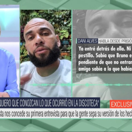 'El programa de Ana Rosa' entrevista a Dani Alves en la cárcel. | Telecinco