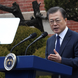 El presidente surcoreano, Moon Jae-in. REUTERS