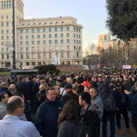 Manifestación de los trabajadores de Nissan en Barcelona | EP