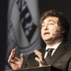 El ultraliberal Javier Milei, al frente de la coalición La Libertad Avanza. Europa Press/Contacto/Esteban Osorio