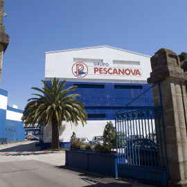 Vista de las instalaciones de Pescanova en Chapela. EFE/Salvador Sas