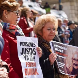 Manifestación por pensiones dignas