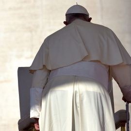  El Papa Francisco durante el acto de nombramiento de cardenales en la basílica vaticana de San Pedro, a 30 de septiembre de 2023, en Roma, (Italia).- EUROPA PRESS