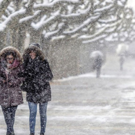 Nevada en Burgos /ARCHIVO EFE