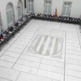 Reunión del Pacte Nacional pel Referèndum en la sede del Parlament de Catalunya
