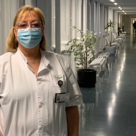 Directora d'Infemeria de l'Hospital Clínic, Gemma Martínez. Fotografia cedida per Gemma Martínez.