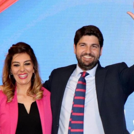 Silvia Ruiz Serna, concejala y portavoz del Partido Popular en el Ayuntamiento murciano de Alguazas, en una imagen de campaña (PP). / PP Alguazas