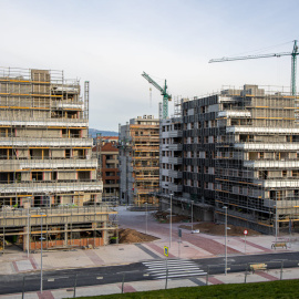 Viviendas en construcción-. EFE/ Raquel Manzanares