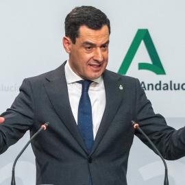  El presidente de la Junta de Andalucía, Juan Manuel Moreno Bonilla. Francisco J. Olmo / Europa Press