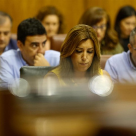 Susana Díaz en el Parlamento andaluz /EUROPA PRESS