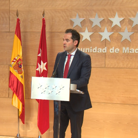 Rueda de prensa de Ignacio Aguado tras el Consejo de Gobierno