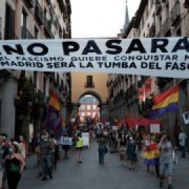 Madrid se moviliza para exigir el fin de la "monarquía corrupta" en España