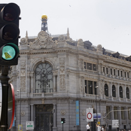Fachada del edificio del Banco de España situada en la confluencia del Paseo del Prado y la madrileña calle de Alcalá. E.P./ Eduardo Parra