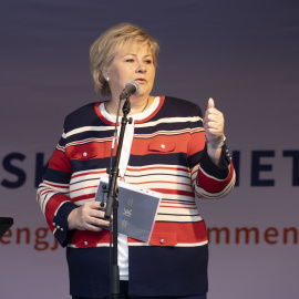 Erna Solberg. Håkon Mosvold Larsen/NTB/EP