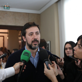 Antonio Gómez-Reino Varela, candidato a la Xunta de la formación morada. / EUROPA PRESS