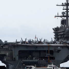 El buque USS Theodore Roosevelt. / Reuters