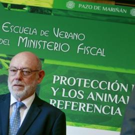 El fiscal general del Estado, José Manuel Maza, este viernes / EFE
