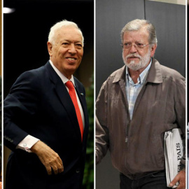 De izquierda a derecha: Luis de Grandes, José Manuel García-Margallo, Juan Carlos Rodríguez Ibarra y Soledad Becerril