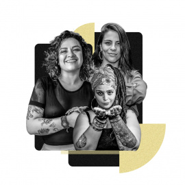 Cartel de 'Somos guerreras'