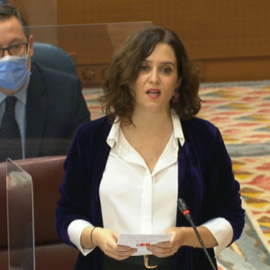 Ayuso vuelve a defender al Rey emérito