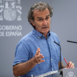 El director del Centro de Coordinación de Alertas y Emergencias Sanitarias (CCAES), Fernando Simón. EFE/Rodrigo Jiménez