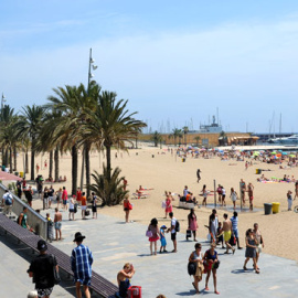 Playa del Somorrostro, en una imagen de archivo. | Ayuntamiento de Barcelona