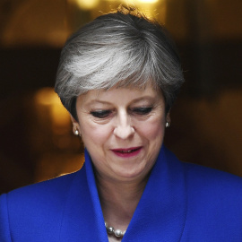 La primera ministra británica, Theresa May. EFE/Andy Rain