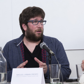 El eurodiputado de Podemos, Miguel Urban.