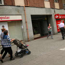 La capitalización bursátil de Banco Popular se desplomó en 2.735 millones de euros a lo largo de 2016.REUTERS