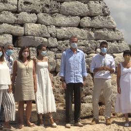Felipe VI y Letizia protagonizan su primera visita a Menorca como Reyes