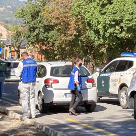 El asesinato se ha producido a la entrada al municipio segoviano de La Granja. - EUROPA PRESS