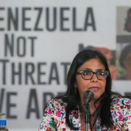 La ministra de Relaciones Exteriores de Venezuela, Delcy Rodríguez. - EFE