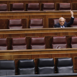 Adriana Lastra y Rafael Simancas Congreso de los Diputados COVID-19. / EUROPA PRESS