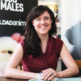 La fotógrafa Jo-Anne McArthur, autora de 'We Animals'. / JAVIER GAMONAL