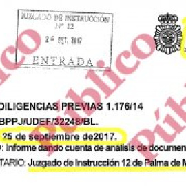 El juez de Cursach oculta un macro-informe policial sobre décadas de corrupción del PP