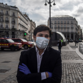 Pablo Gómez Perpinyà, portavoz de Más Madrid en el Parlamento autonómico. Bruno Thevenin