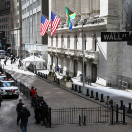 Fachada de Wall Street, en Nueva York (EEUU). EUROPA PRESS