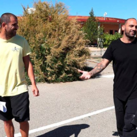 Cralos Aranda y Raúl Bravo. / EFE