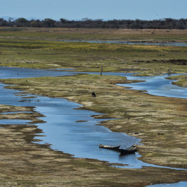 .- El Río San Francisco, en Brasil, es uno de los cauces que más sufre la sequía en la región del Semiárido Brasileño, en el noreste del país. /MARCELLO CASAL JR/ AGÊNCIA-BRASIL.