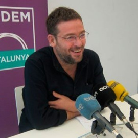 El secretario general de Podem, Albano-Dante Fachin. EUROPA PRESS