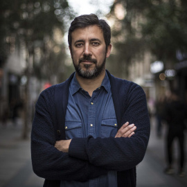 Antón Gómez-Reino, en entrevista con Público. JAIRO VARGAS