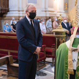 Llevar al Supremo el pleito por la licencia de obras y el concordato fue una de las primeras decisiones del equipo de gobierno de PP y C’s / Twitter de Jorge Azcón