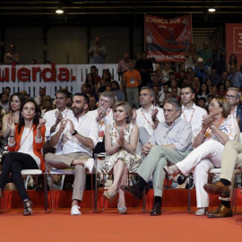 Algunos miembros de la nueva Ejecutiva Federal del PSOE. /EFE